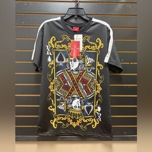 NWT Victorious Los Angeles King of Spades Graphic T-Shirt Size L